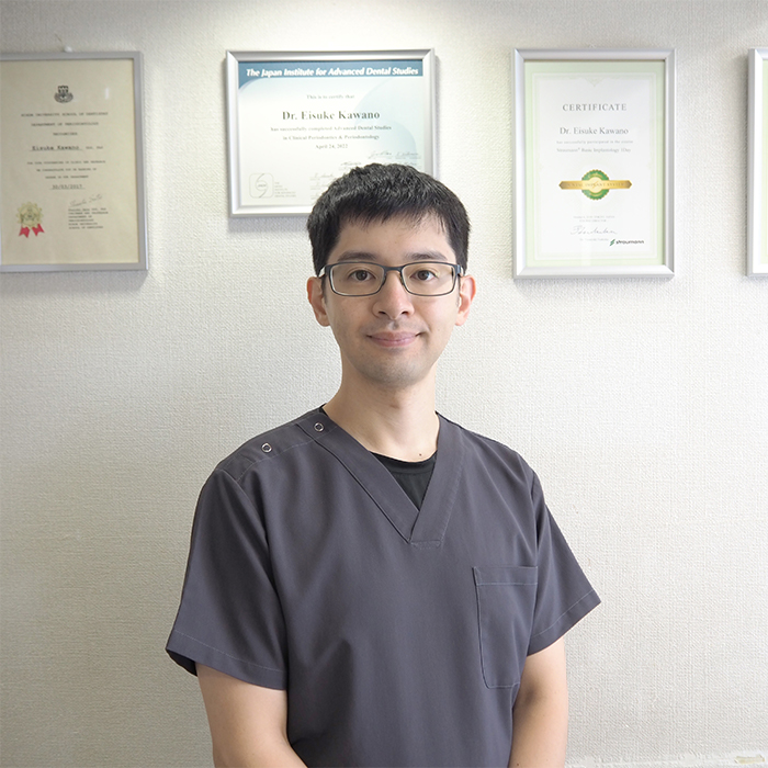 院長　河野 英輔の写真